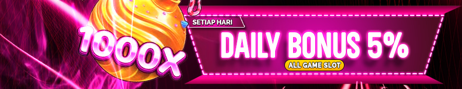 BONUS DEPOSIT HARIAN 5%