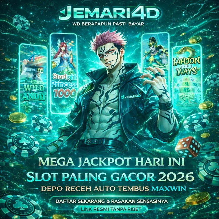 Jemari4D – Arena Togel 4D Modern dengan Slot Gacor Server Stabil image 1