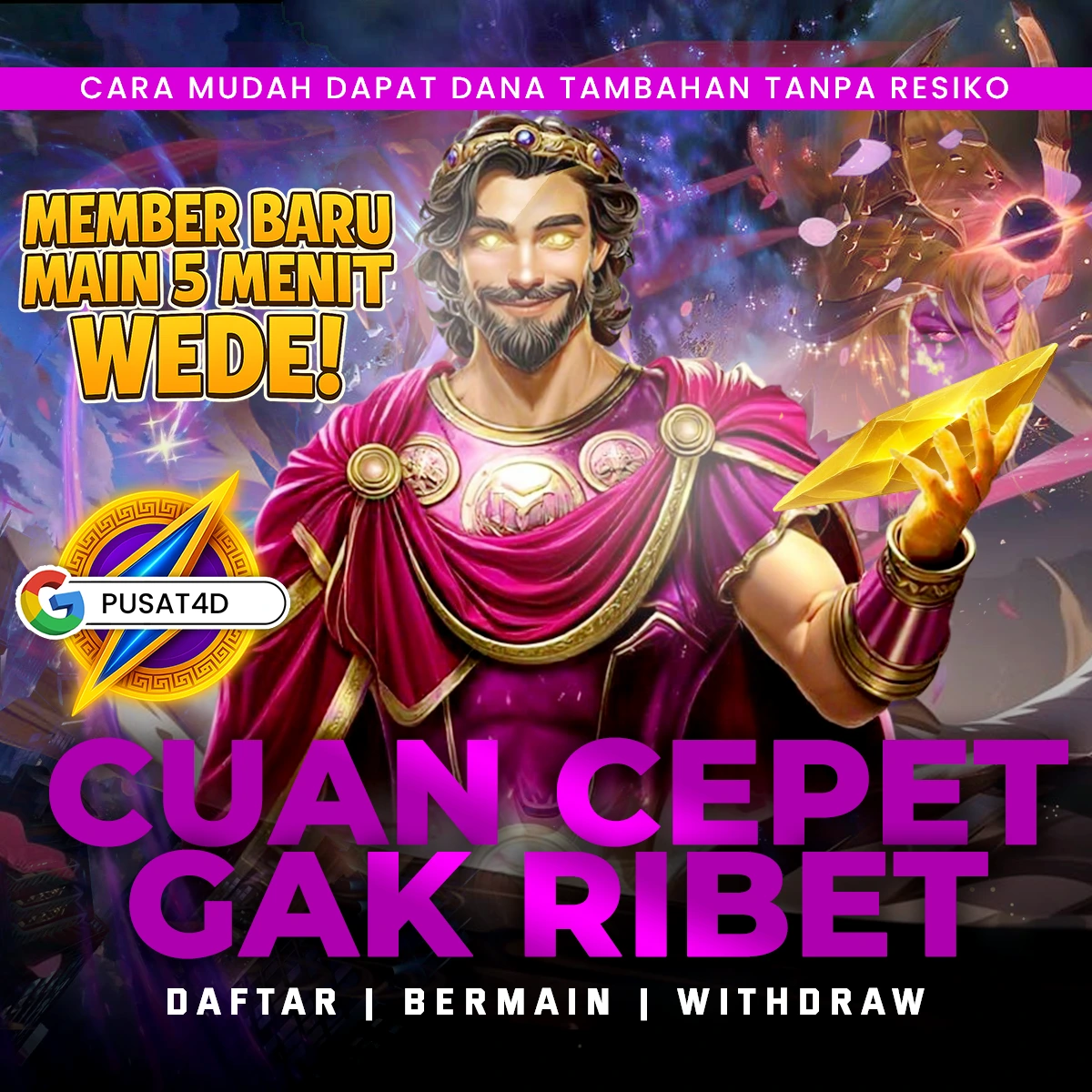 Pusat4D > Situs 4D Resmi Paling Fair Play & Pasti Bayar