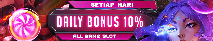 BONUS DEPOSIT HARIAN 5%